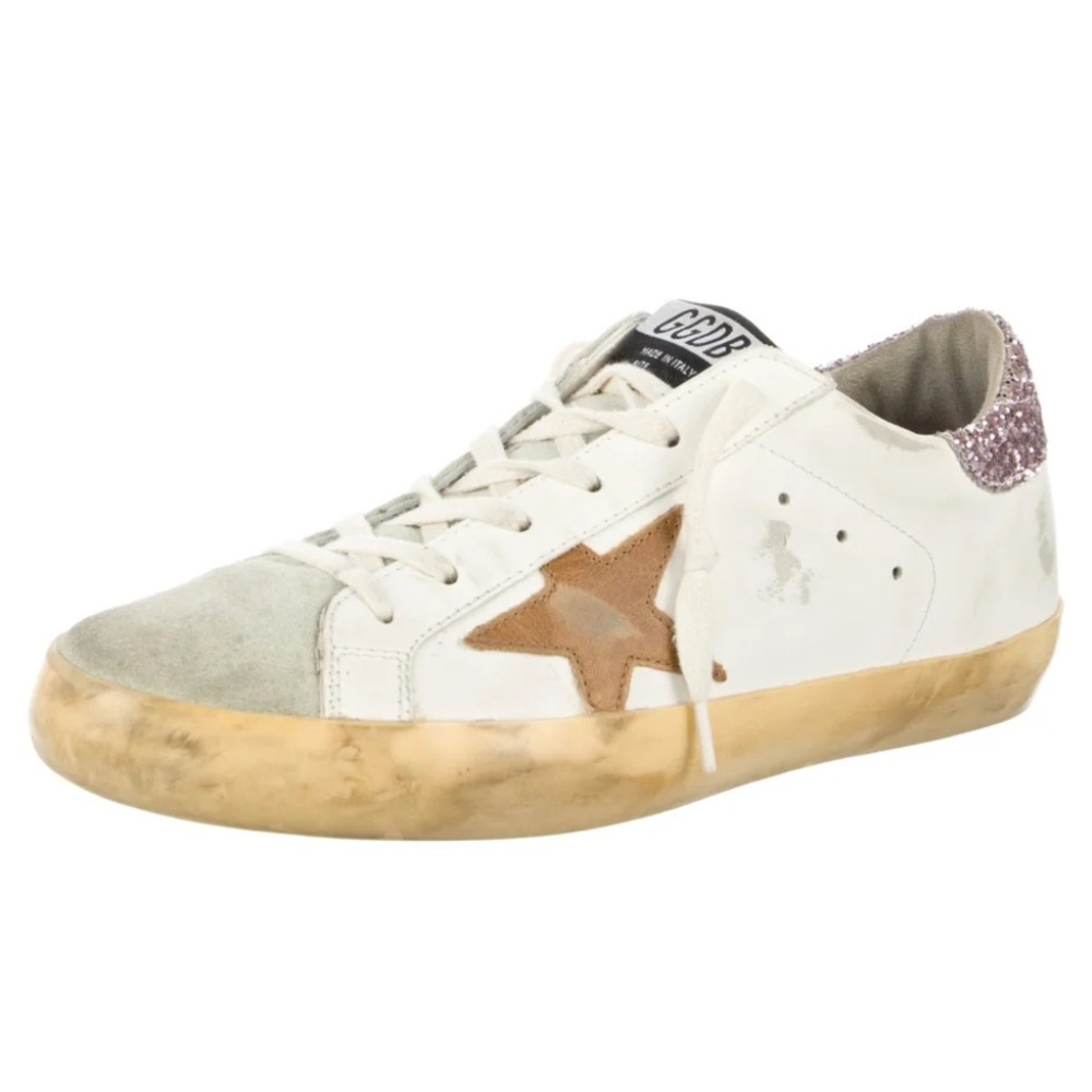 ⭐️ Golden Goose Super-Star Sneakers Size 40 (9/9.5) ⭐️ - Picture 4 of 9